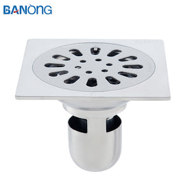 BL125BS Factory Direct Sales Satin Stainless Steel 304 Floor Drain for Bathroom