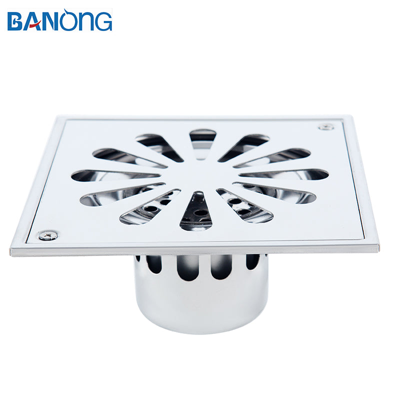 BL117CS Stainless Steel 304 Material Premium Floor Drain Custom Floor Drains 110*110