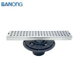 Long Channel Drain Bathroom Kitchen Stainless Steel Bathroom Rectangle Shower Floor Drain